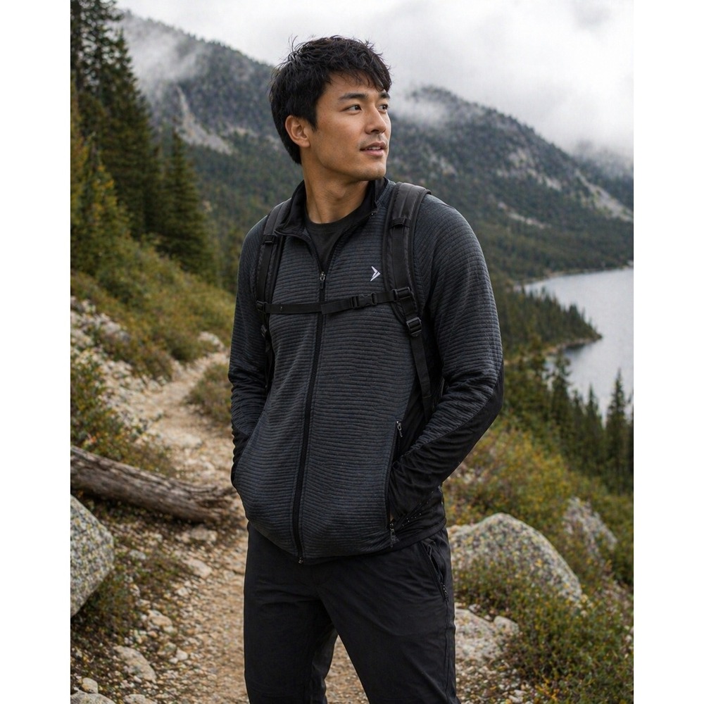 Old Navy Active‎ Full Zip Fleece Jacket Mens XL